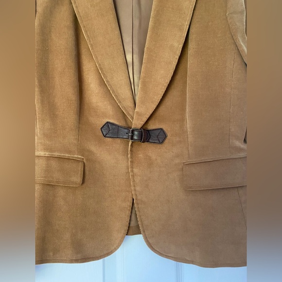 GREAT TAHARI ARTHUR S. LEVINE CORDUROY WOMEN JACKET - Picture 2 of 8